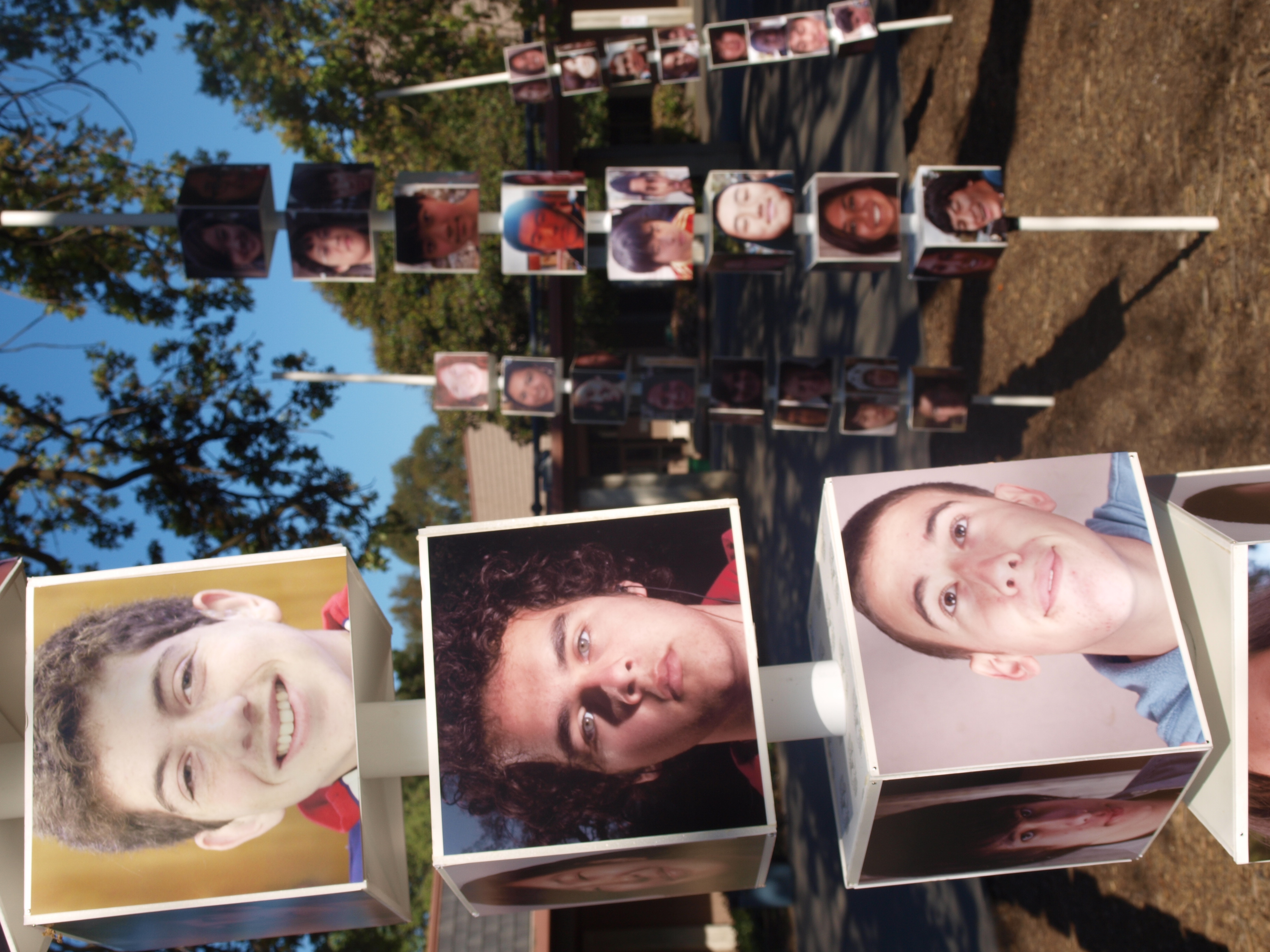 Not In Our Schools installation